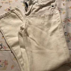 Winter white girls lucky brand jeans size 8